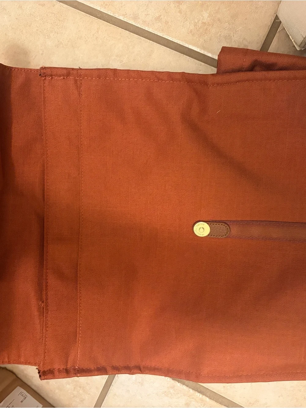 Herschel Supply Company Rust/burnt orange Canvas city Backpack with Brown Trim